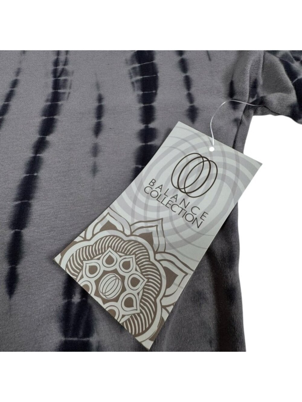 NWT Balance Collection Cotton Hooded Long Sleeve Top Sz L Activewear Outdoor - Picture 13 of 13